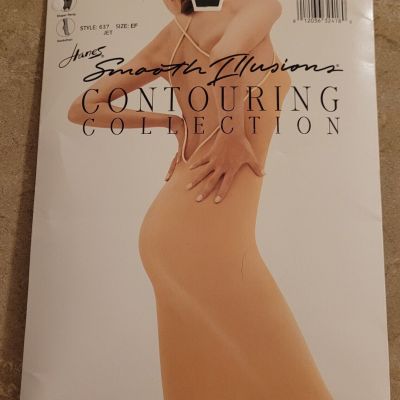 Hanes Smooth Illusions Contouring Collection Shaping Panty Jet 637 Size EF